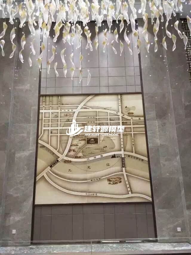 永平木质壁挂模型